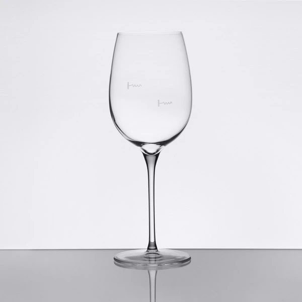 Master's Reserve 9123/U226A Acura Renaissance 16 Oz. Pour Control 9 Oz. / 6 Oz. Wine Glass - 12/Case - Image 2