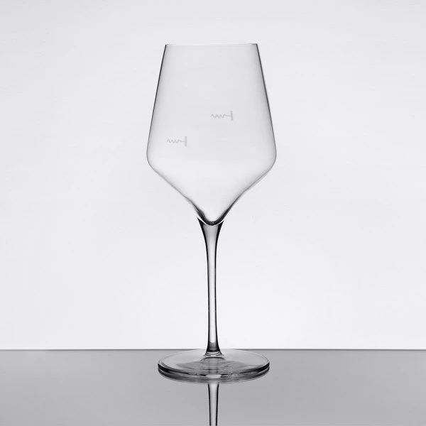 Master's Reserve 9323/U225A Acura Prism 16 Oz. Pour Control 9 Oz. / 6 Oz. Wine Glass - 12/Case - Image 2