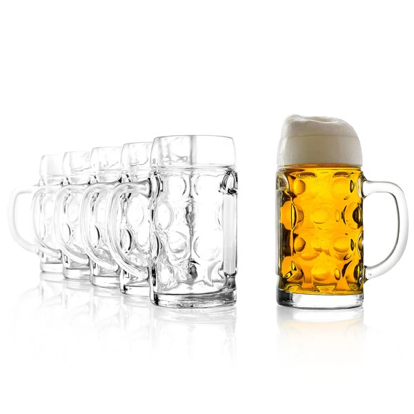 Stolzle 04533/708067 Assorted Specialty 17.5 Oz. Oktoberfest Beer Mug - 6/Case - Image 4