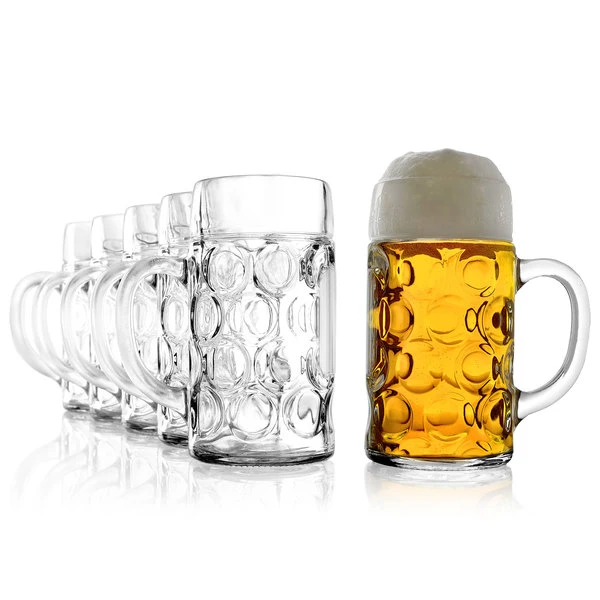 Stolzle 04533/808067 Assorted Specialty 35 Oz. Oktoberfest Beer Mug - 6/Case - Image 4