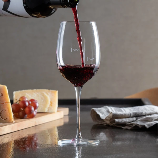 Master's Reserve 9123/U223A Acura Renaissance 16 Oz. Pour Control 8 Oz. / 5 Oz. Wine Glass - 12/Case