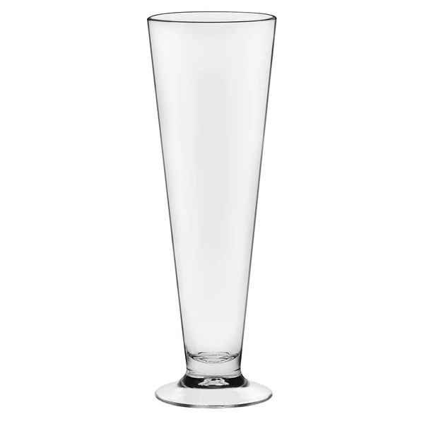 Libbey 99103 Infinium 16 Oz. Tritan Plastic Footed Pilsner Glass - 12/Case - Image 2