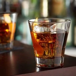 Libbey 15970 Gallery 11.5 Oz. Customizable Stackable Rocks / Double Old Fashioned Glass - 12/Case