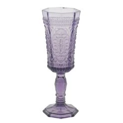10 Strawberry Street Vatican 4 Oz. Amethyst Champagne Flute - 6/Pack