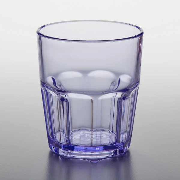 GET Enterprises GET 9912-1-BL Bahama 12 Oz. Blue Customizable SAN Plastic Tumbler - 72/Case - Image 2