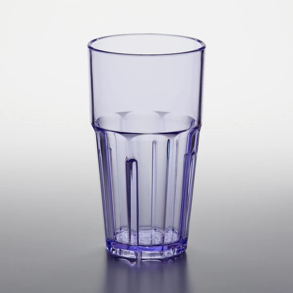 GET Enterprises GET 9916-1-BL Bahama 16 Oz. Blue Customizable SAN Plastic Tumbler - 72/Case - Image 2