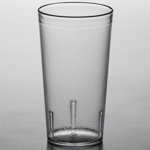 Carlisle 521607 Stackable 16 Oz. Clear SAN Plastic Tumbler - 72/Case - Image 2