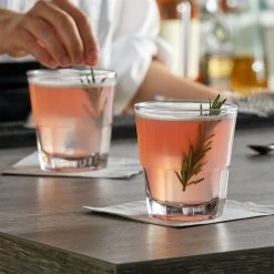 Anchor Hocking 799U New Orleans 9 Oz. Tall Rocks / Old Fashioned Glass - 36/Case