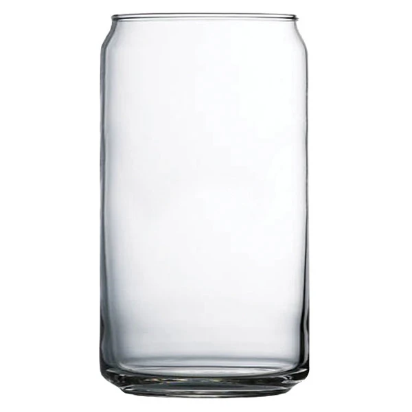 Arcoroc E5458 16 Oz. Customizable Can Cooler Glass By Arc Cardinal - 36/Case - Image 2