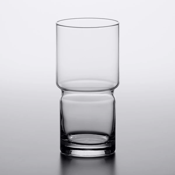 Libbey 12041 Newton 20 Oz. Customizable Stackable Beverage / Cooler Glass - 12/Case - Image 2