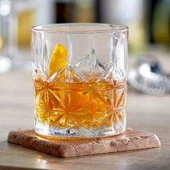 Acopa Gardenia 11 Oz. Rocks / Old Fashioned Glass - 12/Case