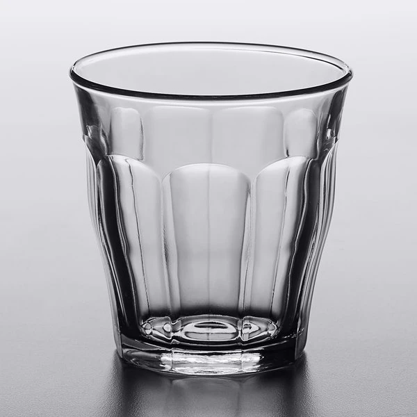 Duralex 1028AB06 Picardie 10.875 Oz. Stackable Glass Tumbler - 6/Pack - Image 2