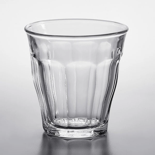 Duralex 1023AB06 Picardie 3.125 Oz. Stackable Glass Tumbler - 144/Case - Image 2