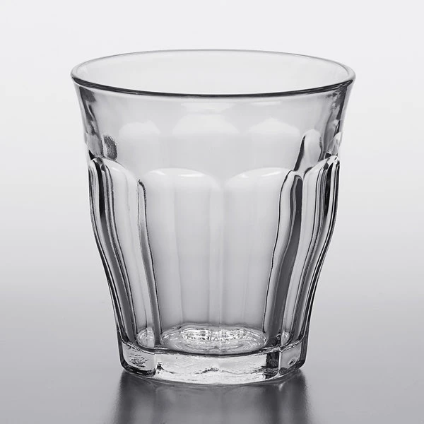 Duralex 1025AB06 Picardie 5.625 Oz. Stackable Glass Tumbler - 72/Case - Image 2