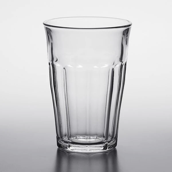 Duralex 1029AB06 Picardie 12.625 Oz. Stackable Glass Tumbler - 6/Pack - Image 2