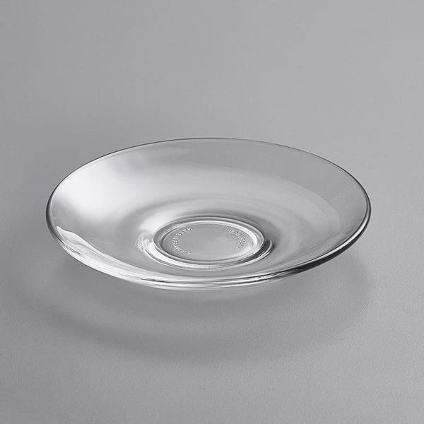Duralex 4007AF06 Gigogne 5 1/4" Stackable Glass Saucer - 72/Case - Image 2