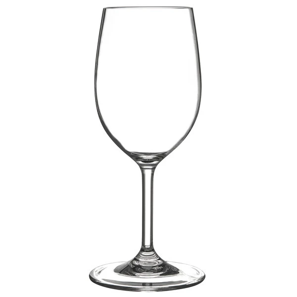 Carlisle 564507 Alibi 8 Oz. Plastic White Wine Glass - 6/Pack - Image 2