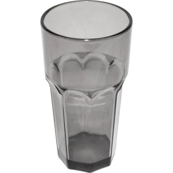 Carlisle 581818 Louis 18 Oz. Smoke SAN Plastic Tumbler - 24/Case - Image 2