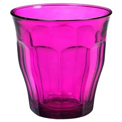 Duralex 1027SR06SF Picardie 8.75 Oz. Purple Stackable Glass Tumbler - 48/Case