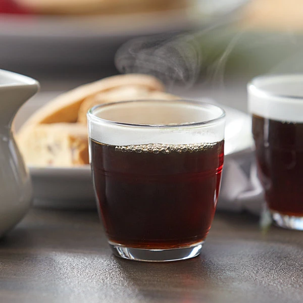 Duralex 1015AB06 Gigogne 3.125 Oz. Stackable Glass Tumbler - 6/Pack