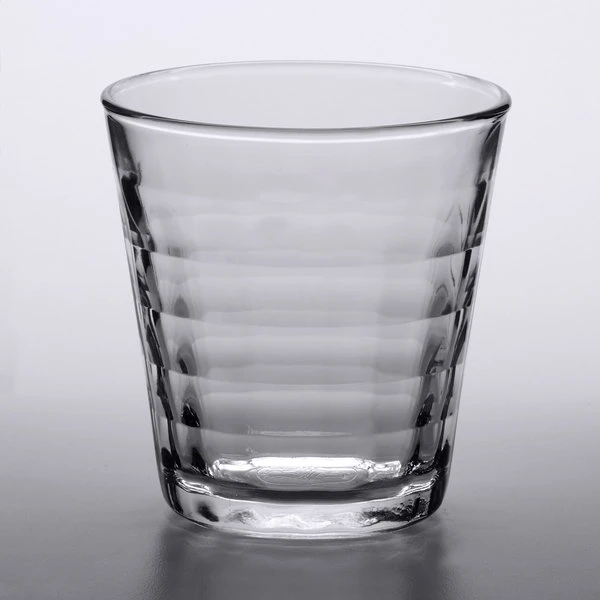 Duralex 1032AB06 Prisme 7.75 Oz. Stackable Glass Tumbler - 6/Pack - Image 2