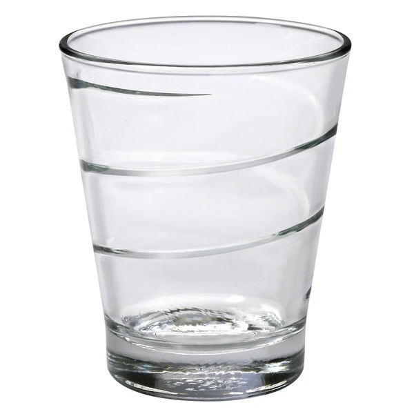Duralex 1069AB06 Spirale 9.125 Oz. Stackable Glass Tumbler - 6/Pack - Image 2