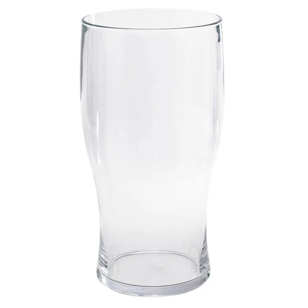 Front Of The House ABR004CLT23 Drinkwise 20 Oz. Tritan Plastic Beer Glass - 12/Pack
