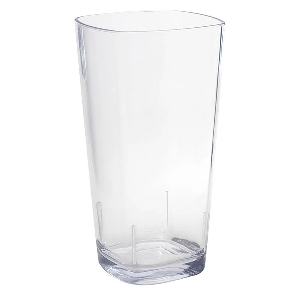 Front Of The House AHB005CLT23 Drinkwise Mod 23 Oz. Tritan Plastic Stackable Highball Glass - 12/Pack