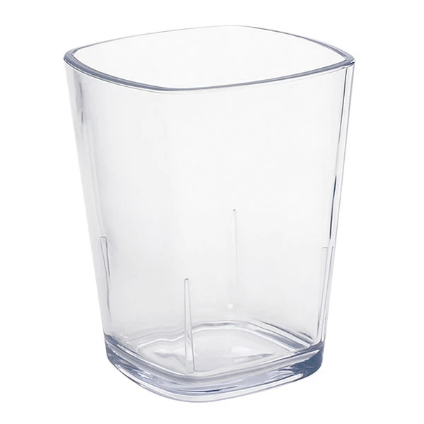 Front Of The House ADO005CLT23 Drinkwise Mod 16 Oz. Tritan Plastic Stackable Double Rocks / Old Fashioned Glass - 12/Pack