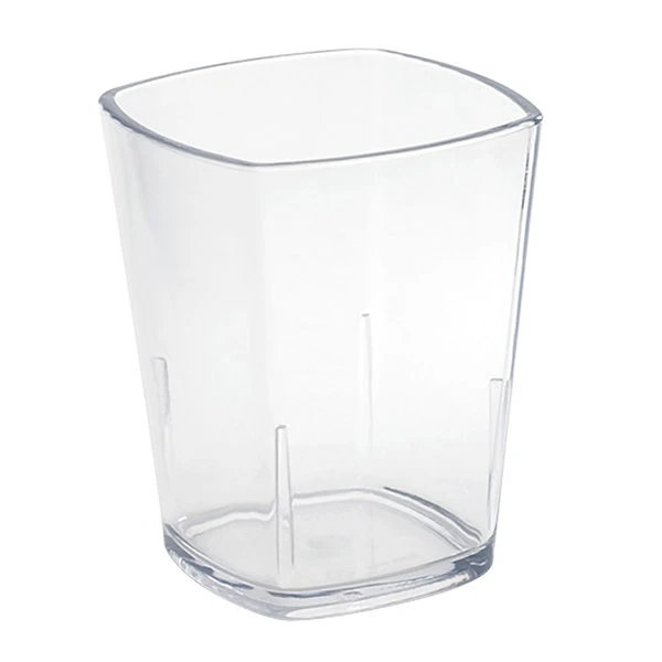 Front Of The House ADO010CLT23 Drinkwise Mod 7 Oz. Tritan Plastic Stackable Rocks / Old Fashioned Glass - 12/Pack