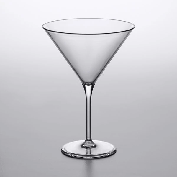 Carlisle 564607 Alibi 9 Oz. Plastic Martini Glass - 24/Case - Image 2