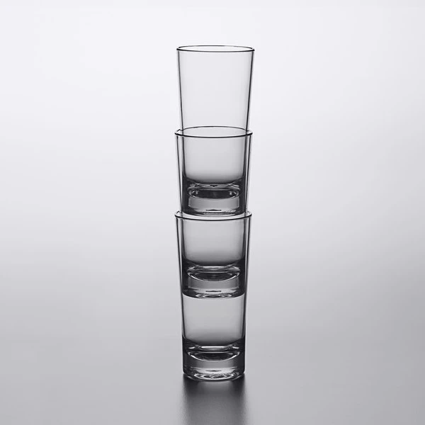 Carlisle 561407 Alibi 14 Oz. SAN Plastic Hi Ball Glass - 6/Pack - Image 3