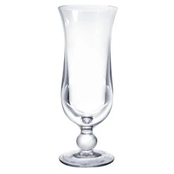 Elite Global Solutions DW11PC-CL 11 Oz. Plastic Hurricane Glass - 24/Case
