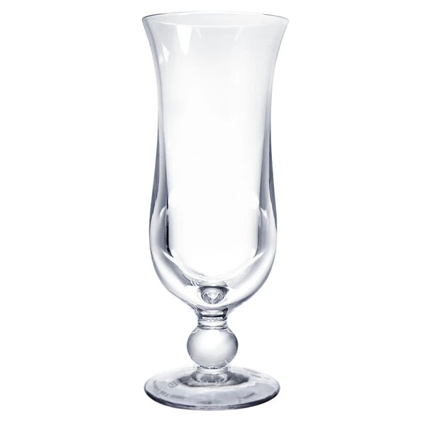Elite Global Solutions DW11PC-CL 11 Oz. Plastic Hurricane Glass - 24/Case