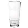 Elite Global Solutions DW3286PC-CL 20 Oz. Plastic Stackable Cooler Glass - 24/Case