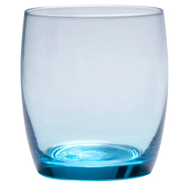 Fortessa Tableware Solutions Fortessa Gala 15 Oz. Aquamarine Short Beverage Glass - 12/Case