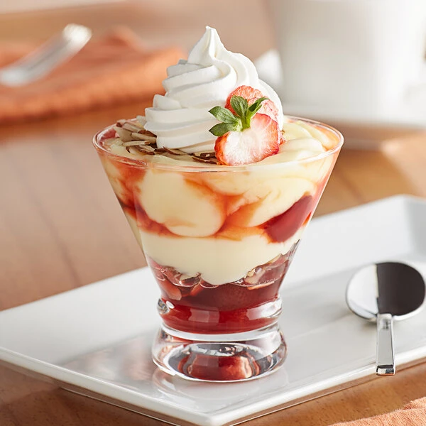 Acopa 8 Oz. Stemless Martini / Dessert Glass - 12/Case - Image 3