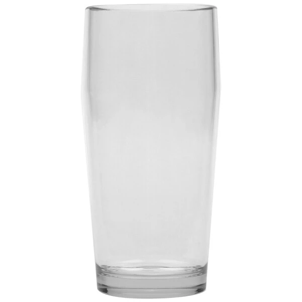 GET Enterprises GET SW-2006-CL Via 16 Oz. Customizable Tritan Plastic Pint Glass - 24/Case