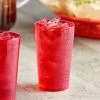 Choice 5 Oz. Red SAN Plastic Pebbled Tumbler - 12/Pack
