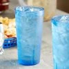 Choice 20 Oz. Blue SAN Plastic Pebbled Tumbler - 12/Pack