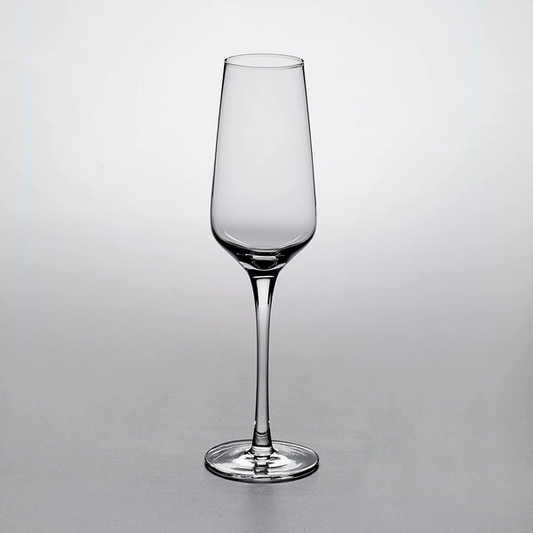 Acopa Silhouette 9 Oz. Flute Glass - 12/Case - Image 2