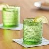 Fortessa Tableware Solutions Fortessa Jupiter 10 Oz. Fern Green Rocks / Double Old Fashioned Glass - 24/Case