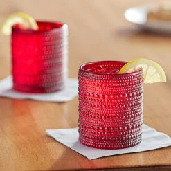 Fortessa Tableware Solutions Fortessa Jupiter 10 Oz. Red Rocks / Double Old Fashioned Glass - 24/Case