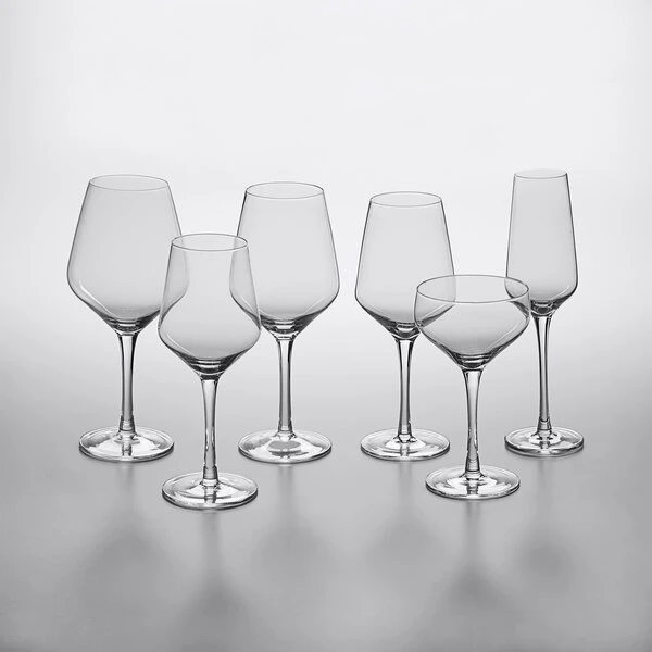 Acopa Silhouette 9 Oz. Flute Glass - 12/Case - Image 3