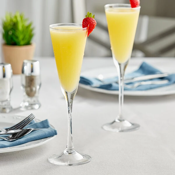 Acopa Select 6 Oz. Trumpet Flute Glass - 12/Pack - Image 3