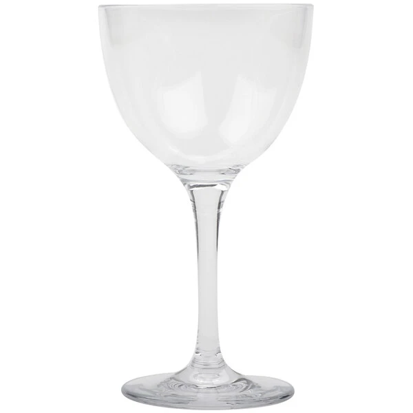GET Enterprises GET Social Club 4 Oz. Tritan Plastic Nick And Nora Cocktail Glass - 24/Case
