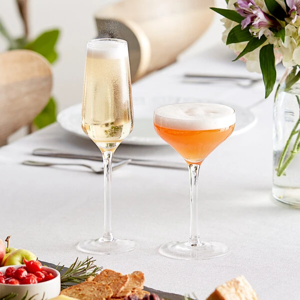 Della Luce™ Astro 8 Oz. Flute Glass - 6/Pack - Image 3