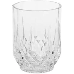 American Metalcraft Hadley Collection 14 Oz. Tritan Plastic Rocks / Double Old Fashioned Glass - 12/Case