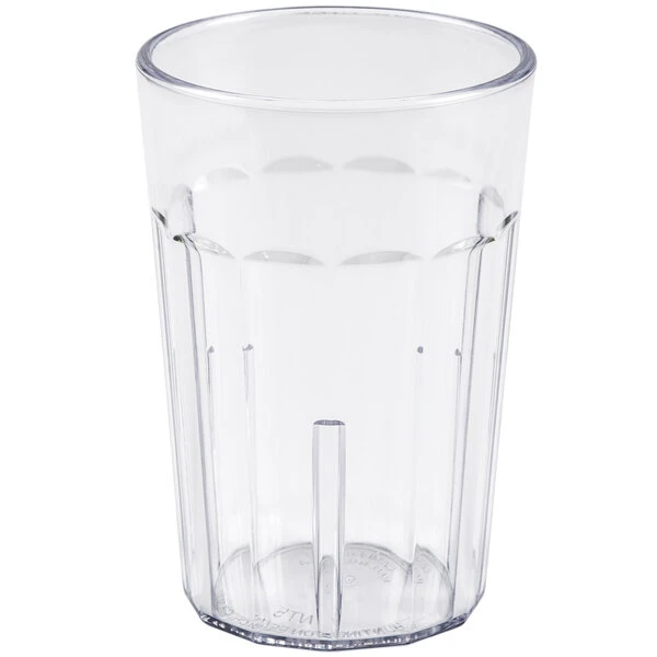 Cambro NT5152 Newport 6.4 Oz. Clear Customizable SAN Plastic Tumbler - 36/Case - Image 2