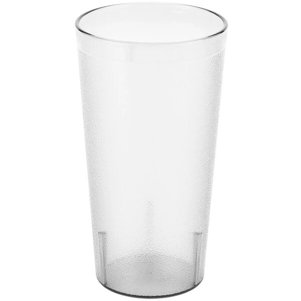 Cambro 3200P2152 Colorware 32 Oz. Clear Customizable SAN Plastic Tumbler - 24/Case - Image 2